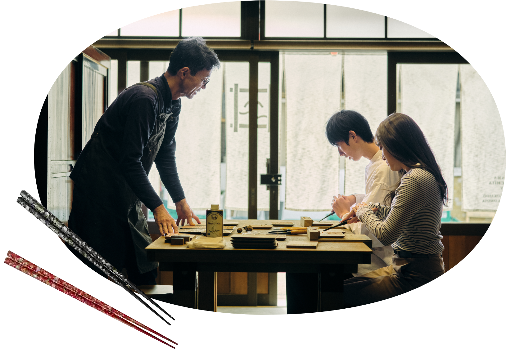 体験するのイメージ