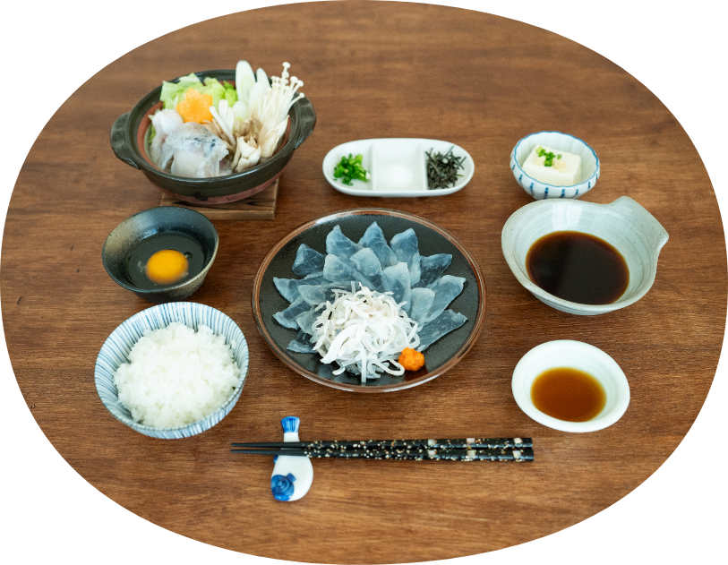 ふぐ鍋のイメージ