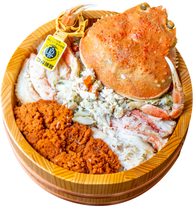 せいこがに丼のイメージ