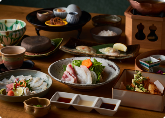 ふぐ料理コース